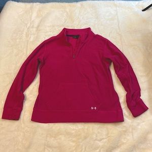 Under Armour Fleece Quarter Zip (Pink)